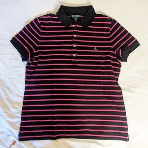 New LAUREN BY RALPH LAUREN Polo Shirt - Large